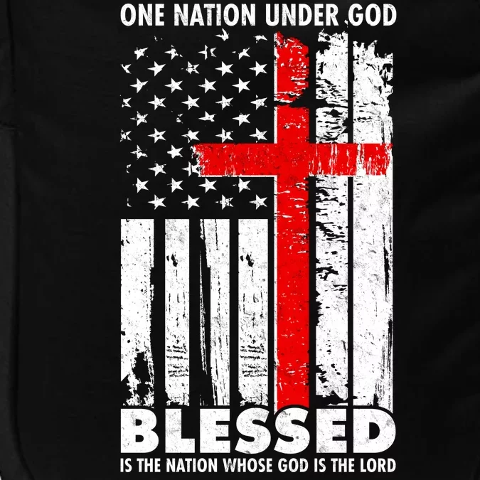 One Nation Under God Blessed Impact Tech Backpack