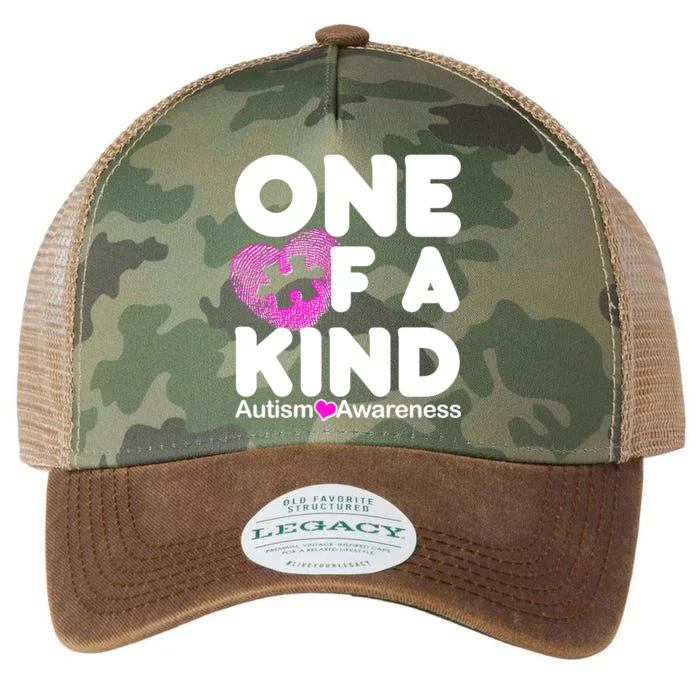 One of a Kind - Autism Awareness Legacy Tie Dye Trucker Hat