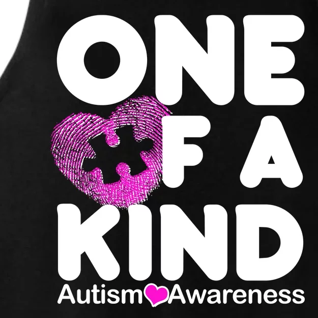 One of a Kind - Autism Awareness Ladies Tri-Blend Wicking Tank