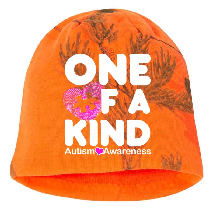 One of a Kind - Autism Awareness Kati - Camo Knit Beanie