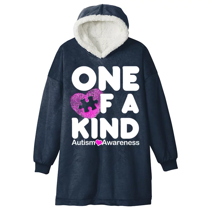 One of a Kind - Autism Awareness Hooded Wearable Blanket