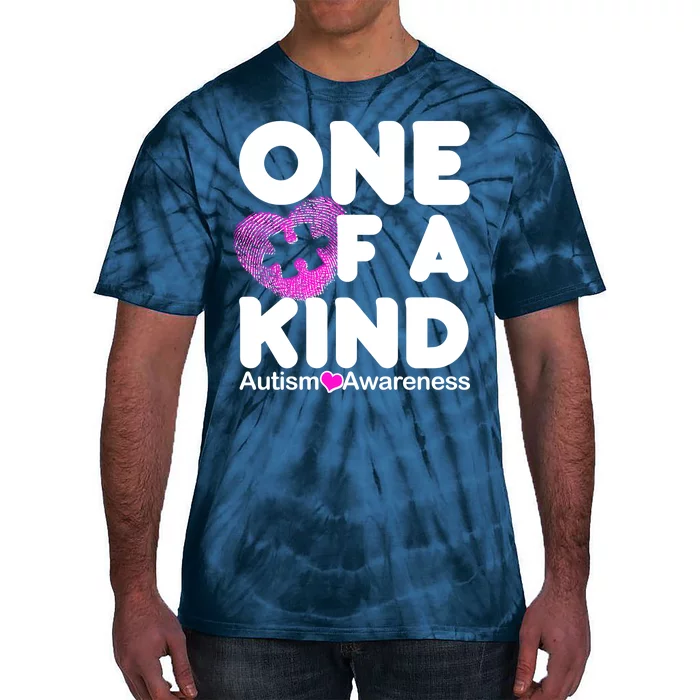 One of a Kind - Autism Awareness Tie-Dye T-Shirt