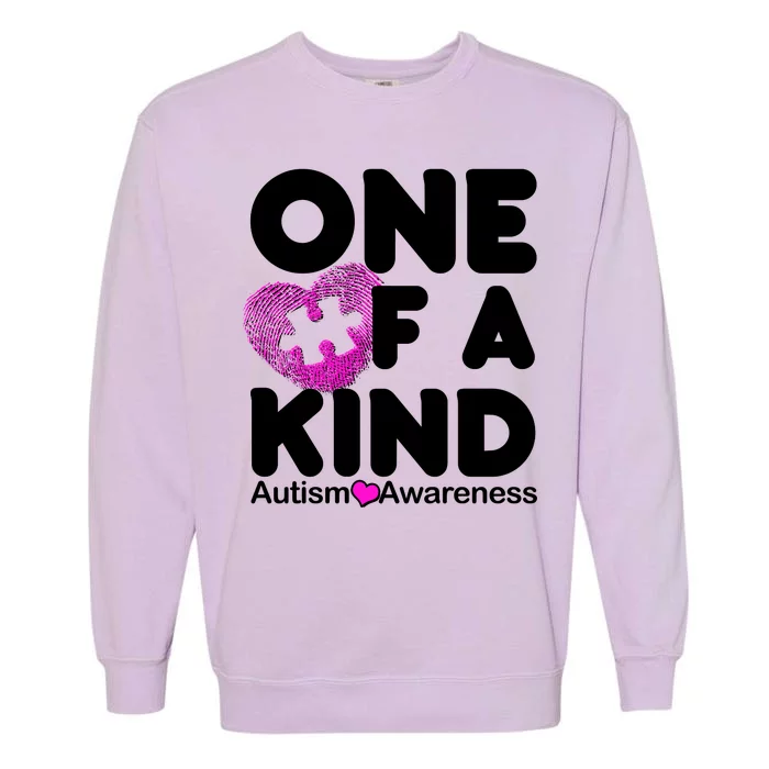 One of a Kind - Autism Awareness Garment-Dyed Sweatshirt