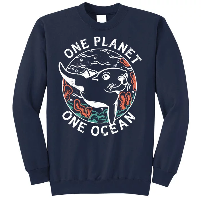 One Planet One Ocean Seal Tall Sweatshirt