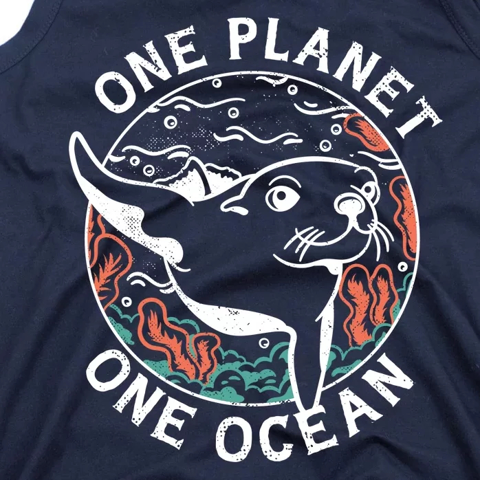 One Planet One Ocean Seal Tank Top