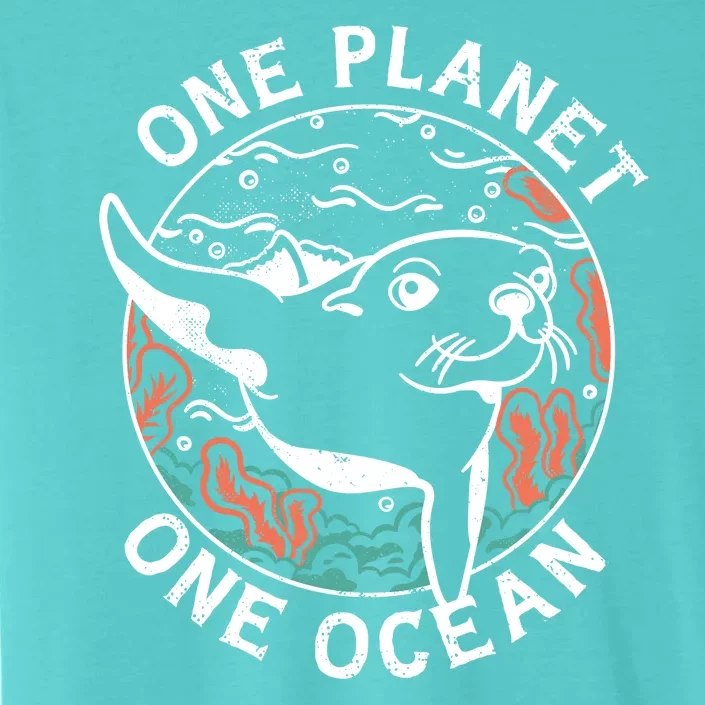 One Planet One Ocean Seal ChromaSoft Performance T-Shirt