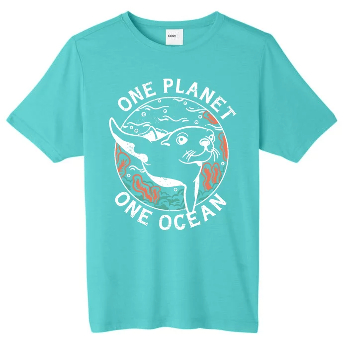 One Planet One Ocean Seal ChromaSoft Performance T-Shirt