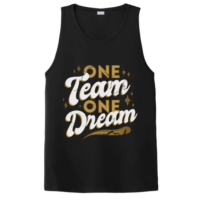 One Team One Dream Performance Tank