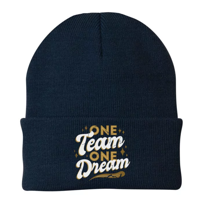 One Team One Dream Knit Cap Winter Beanie