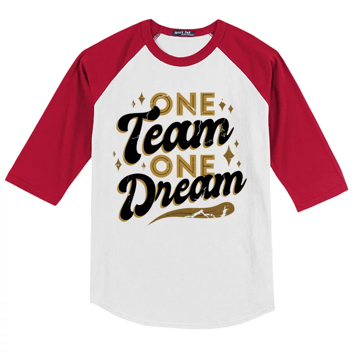 One Team One Dream Kids Colorblock Raglan Jersey