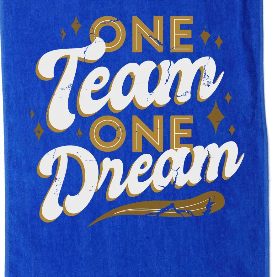 One Team One Dream Platinum Collection Golf Towel