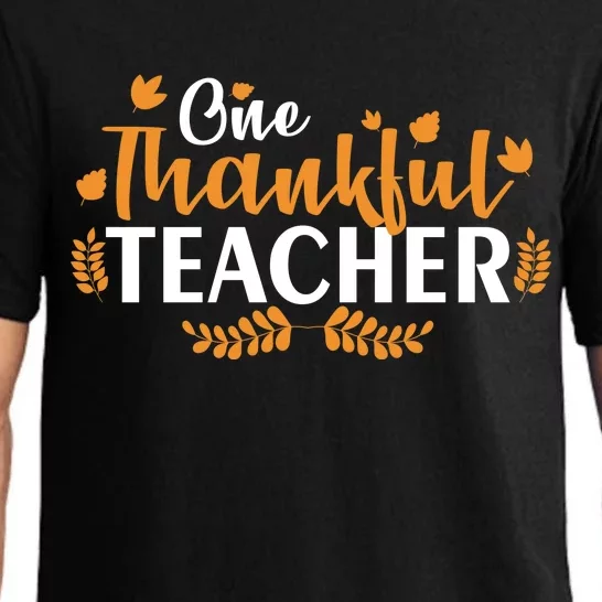 One Thankful Teacher Pajama Set