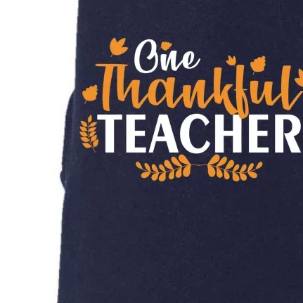 One Thankful Teacher Doggie 3-End Fleece Hoodie