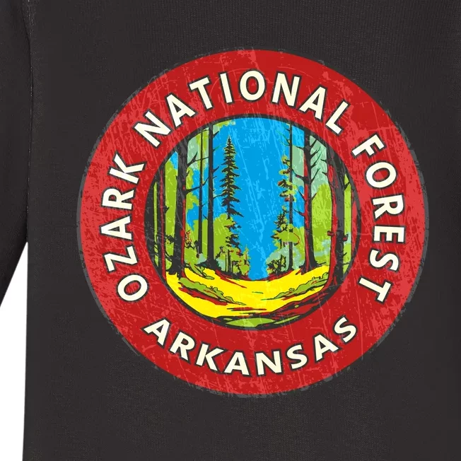 Ozark National Forest Baby Long Sleeve Bodysuit