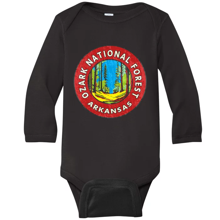 Ozark National Forest Baby Long Sleeve Bodysuit