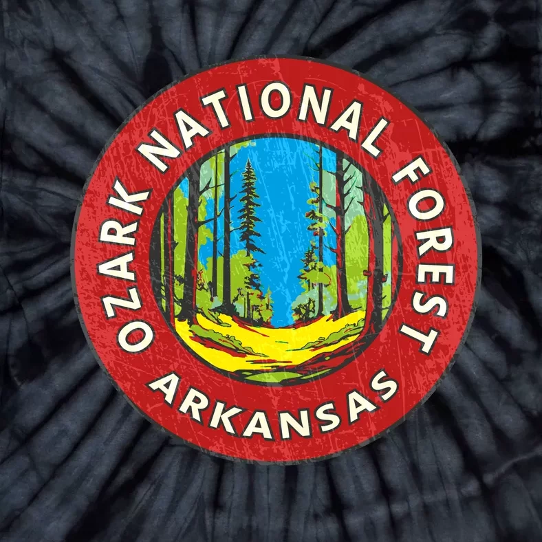 Ozark National Forest Tie-Dye T-Shirt