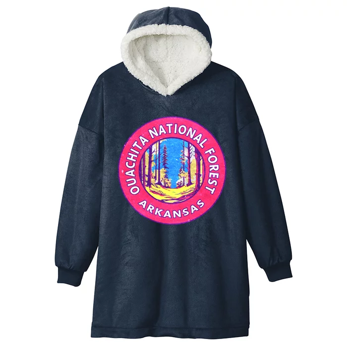 Ouachita National Forest Hooded Wearable Blanket