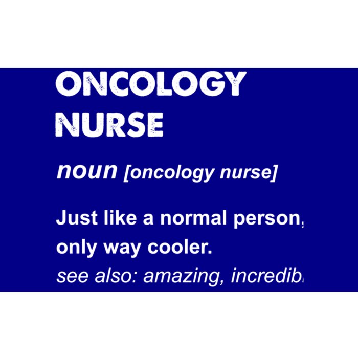 Oncology Nurse Gift Bumper Sticker