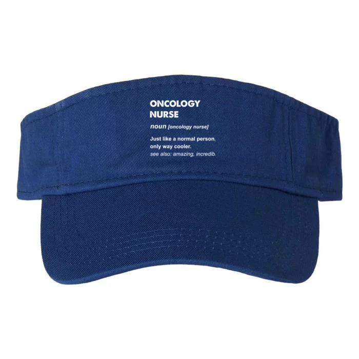 Oncology Nurse Gift Valucap Bio-Washed Visor