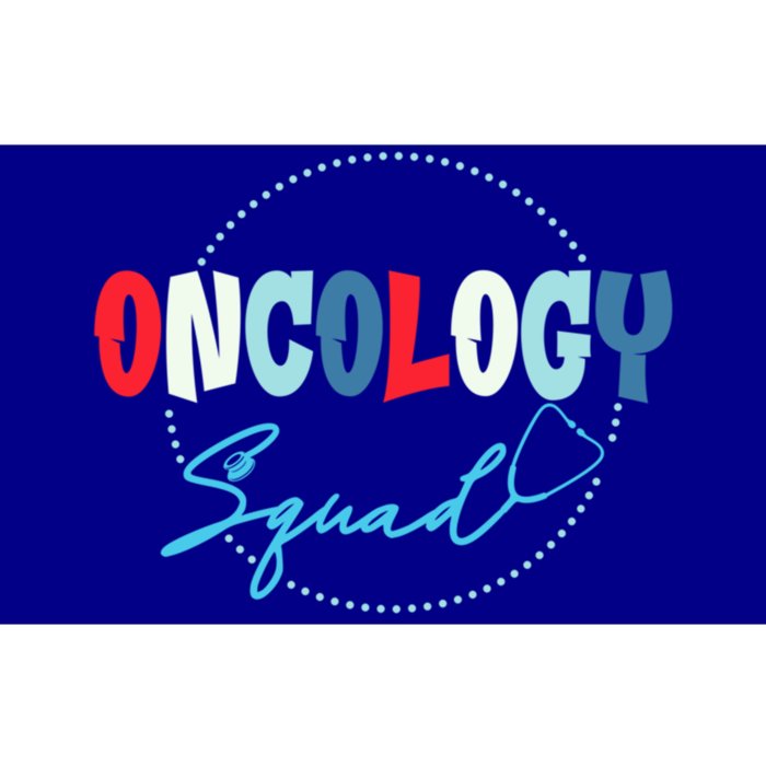 Oncology Nurse Graphic Oncology Squad Gift Bumper Sticker