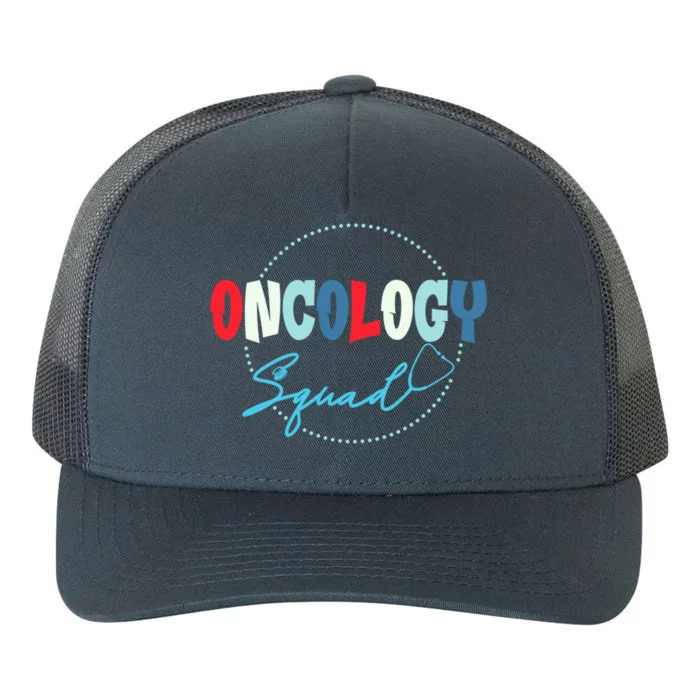 Oncology Nurse Graphic Oncology Squad Gift Yupoong Adult 5-Panel Trucker Hat