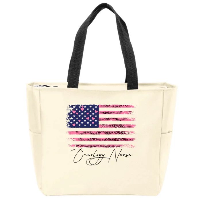 Oncology Nurse Gift Zip Tote Bag