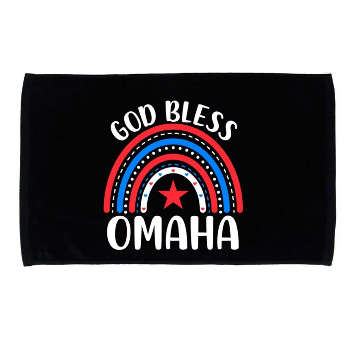 Omaha Nebraska Gift I Love Omaha Nebraska Usa Funny Gift Microfiber Hand Towel