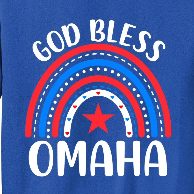 Omaha Nebraska Gift I Love Omaha Nebraska Usa Funny Gift Tall Sweatshirt