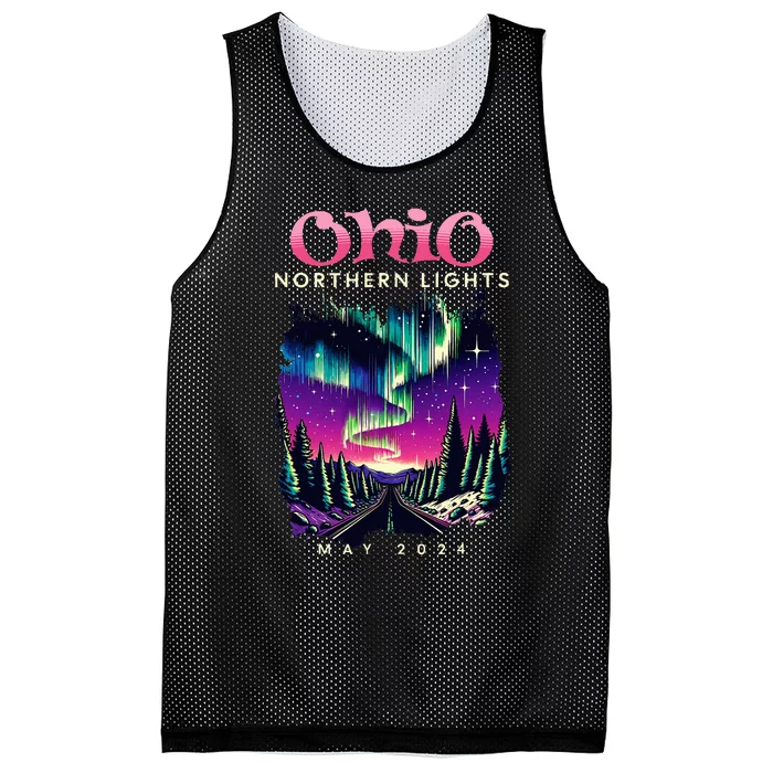 Ohio Northern Lights Borealis May 2024 Mesh Reversible Basketball Jersey Tank