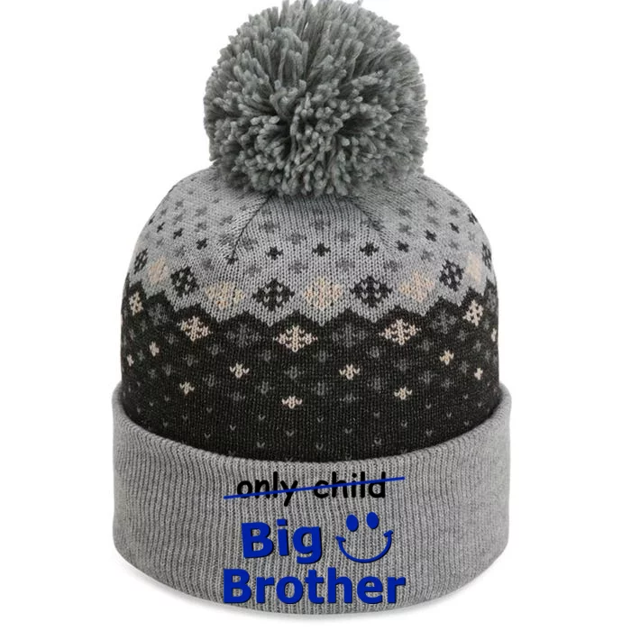 Only Child Big Brother The Baniff Cuffed Pom Beanie