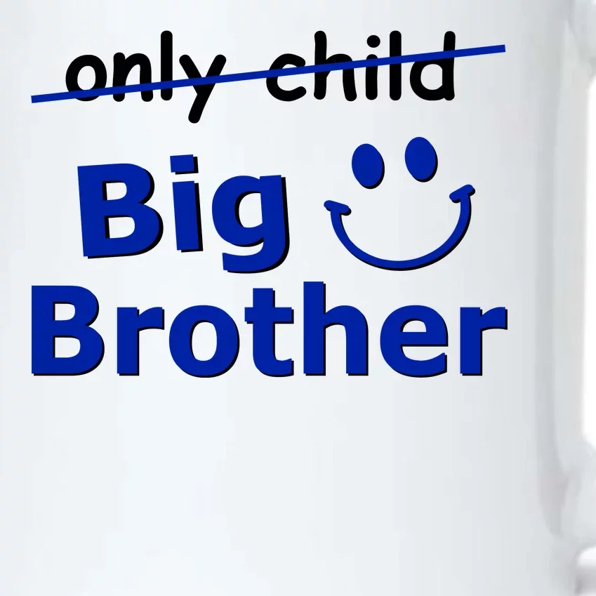 Only Child Big Brother Black Color Changing Mug