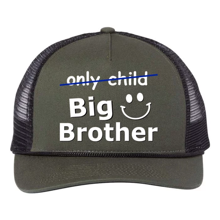 Only Child Big Brother Retro Rope Trucker Hat Cap