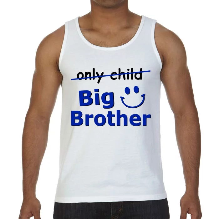 Only Child Big Brother Comfort Colors® Tank Top