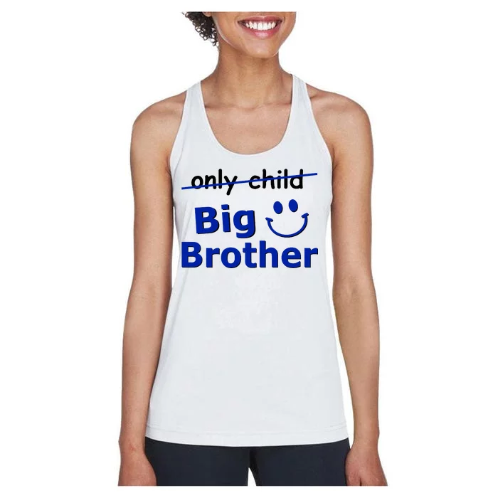 Only Child Big Brother Women's Racerback Tank