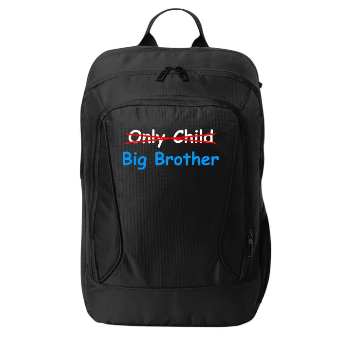 Only Child Going to be A Big Brother City Backpack