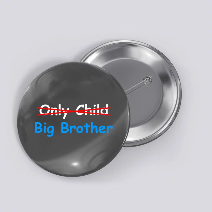 Only Child Going to be A Big Brother Button