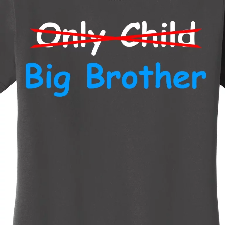 Only Child Going to be A Big Brother Women's T-Shirt