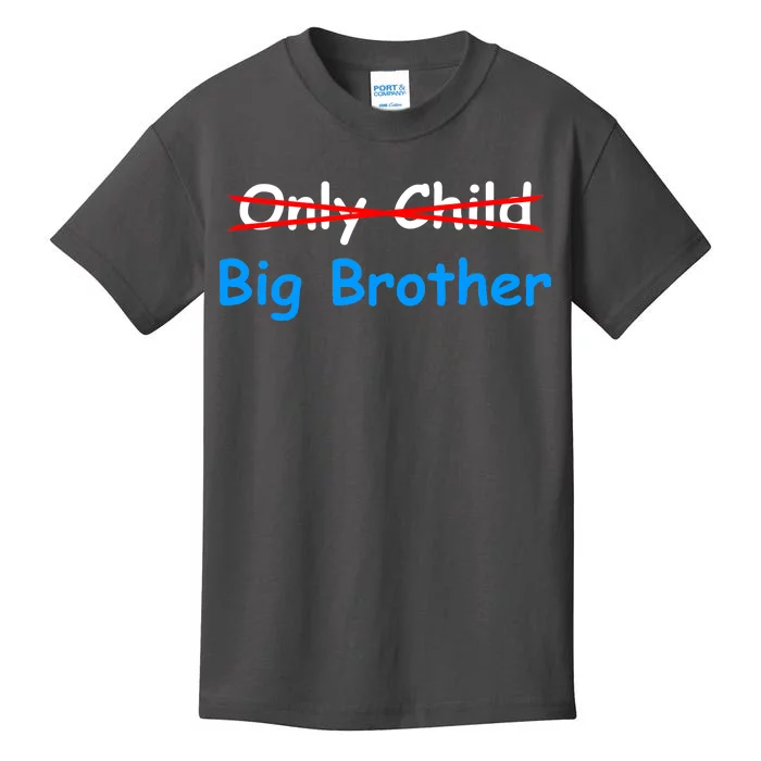 Only Child Going to be A Big Brother Kids T-Shirt