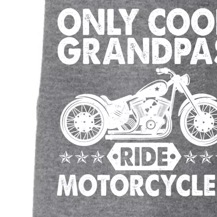 Only Cool Grandpas Ride Motorcycles Doggie 3-End Fleece Hoodie