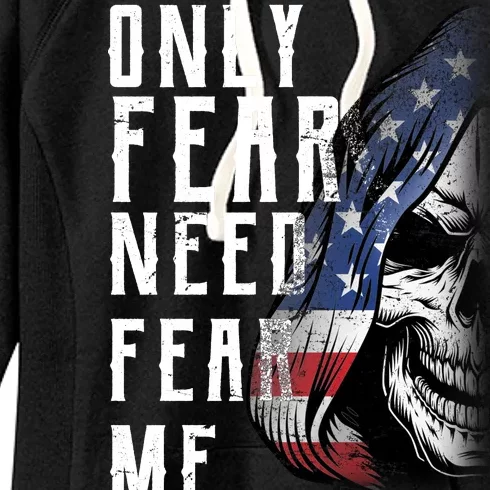 Only Fear Need Fear Me Women's Fleece Hoodie