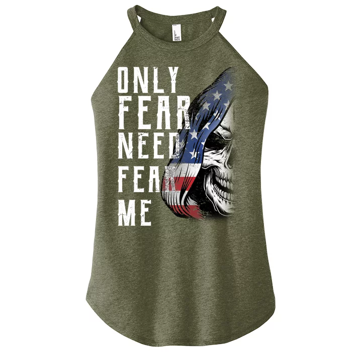 Only Fear Need Fear Me Women’s Perfect Tri Rocker Tank