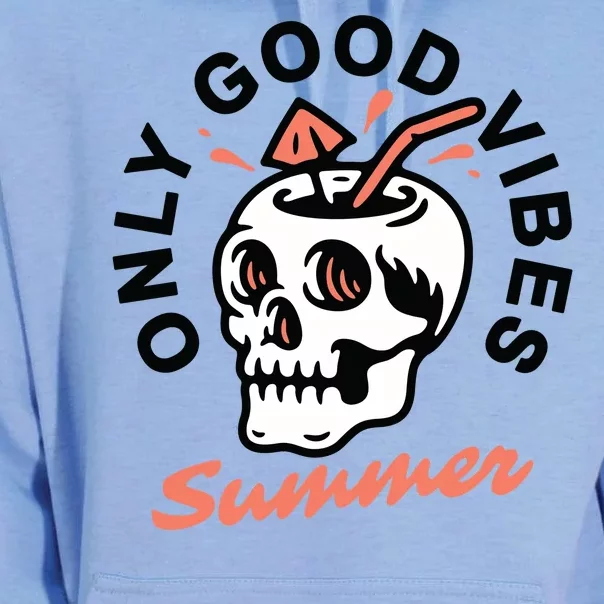 Only Good Vibes Summer Unisex Surf Hoodie