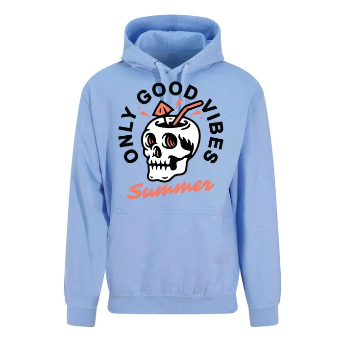 Only Good Vibes Summer Unisex Surf Hoodie