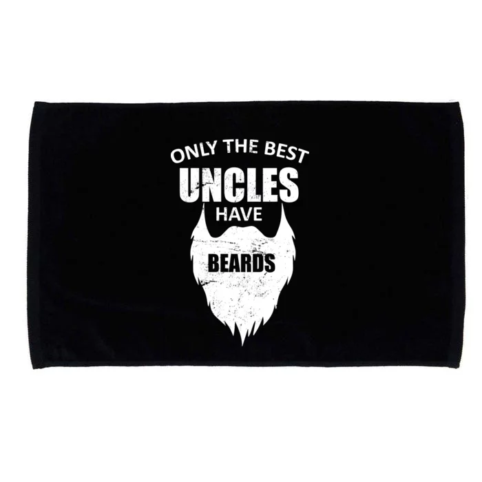 Only The Best Uncles Have Beards Microfiber Hand Towel