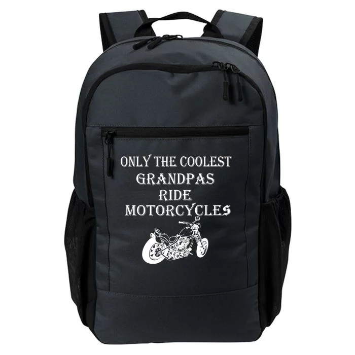 Only The Coolest Grandpas Ride Motorcycles Bike Daily Commute Backpack