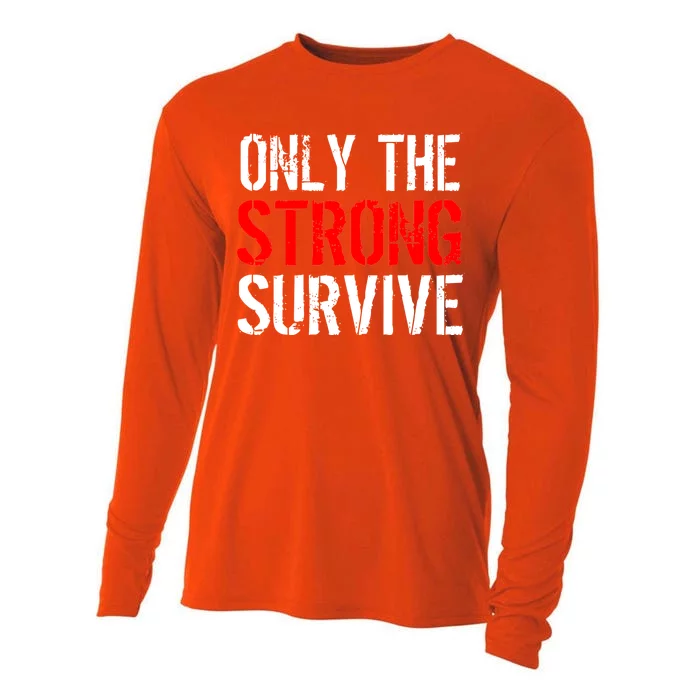 Only The Strong Survive Cooling Performance Long Sleeve Crew