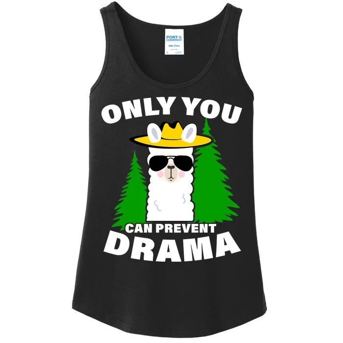 Only You Can Prevent Drama Ladies Essential Tank