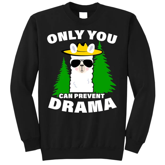 Only You Can Prevent Drama Tall Sweatshirt