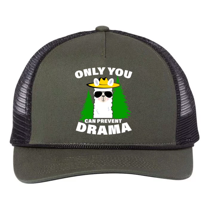 Only You Can Prevent Drama Retro Rope Trucker Hat Cap