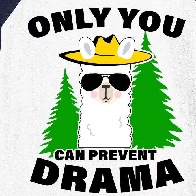 Only You Can Prevent Drama Baseball Sleeve Shirt